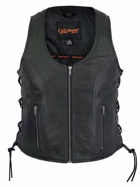 DANIEL SMART genuine leather vest